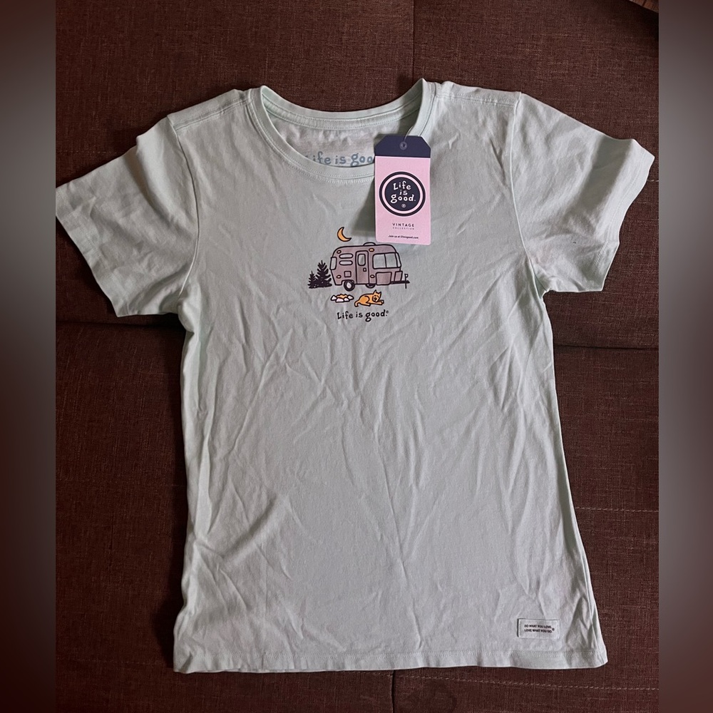 “Life is Good” fitted Tshirt